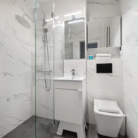 Apartman Rakowiec Blue By Bookinghost Varsó